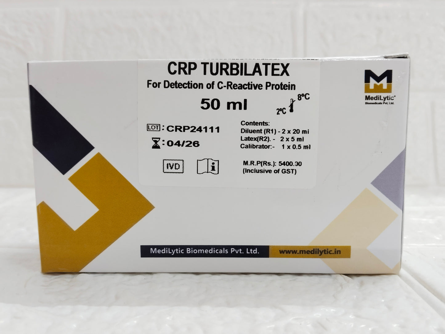 MediLytic CRP Turbilatex 50 ml