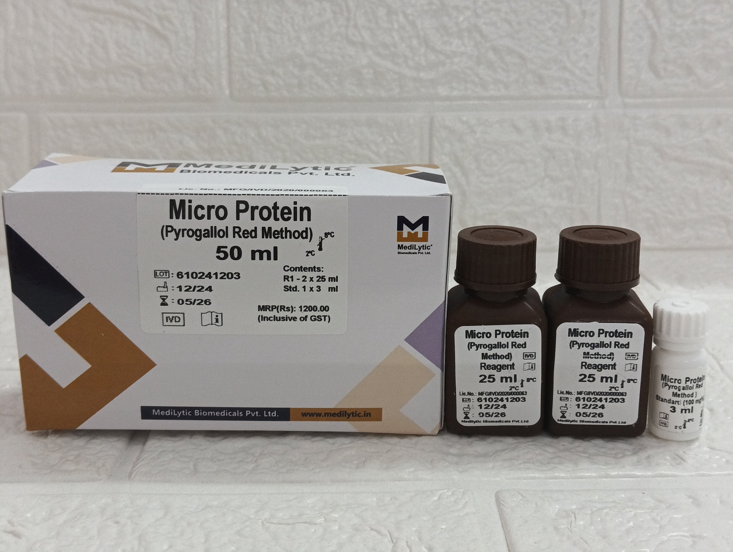 MediLytic Micro Protein Reagent Kit