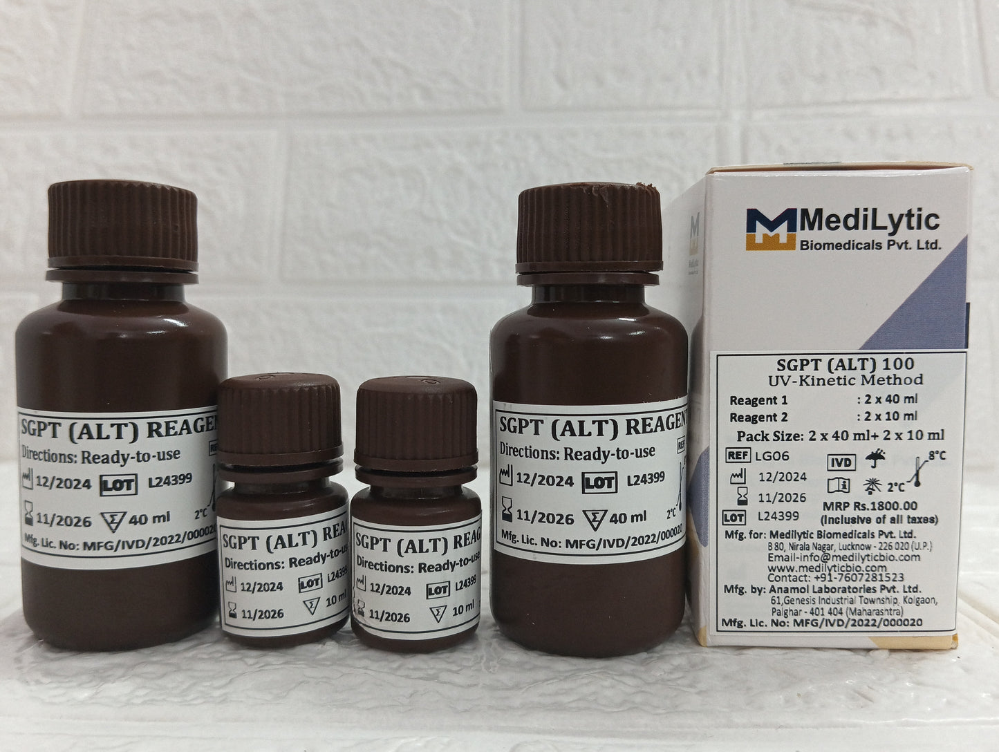 MediLytic SGOT (AST) 100/150 ml