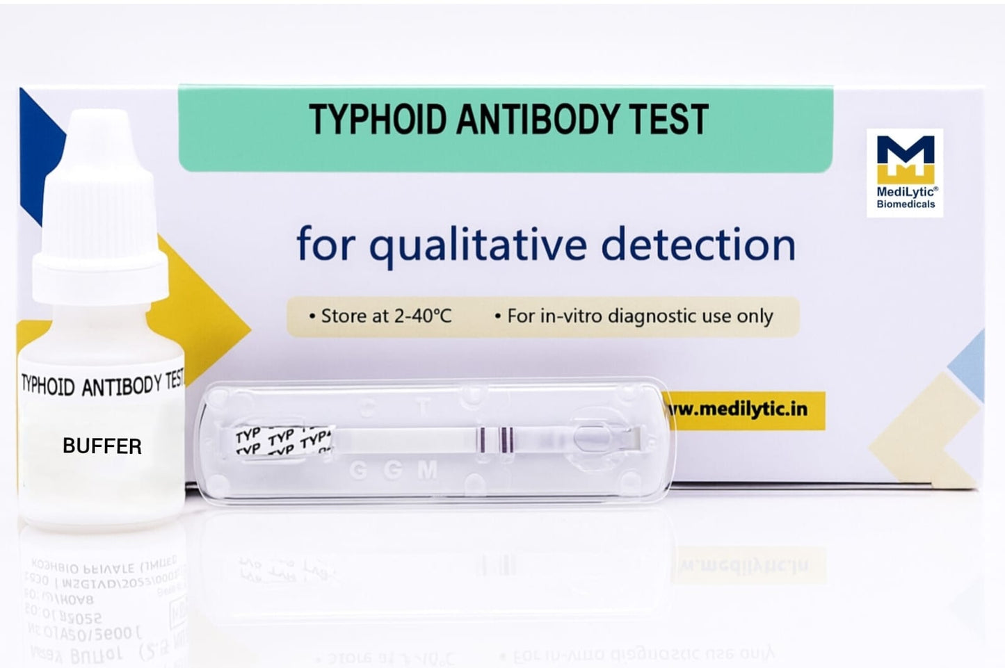 MediLytic Typhoid Antibody Rapid Test Kit
