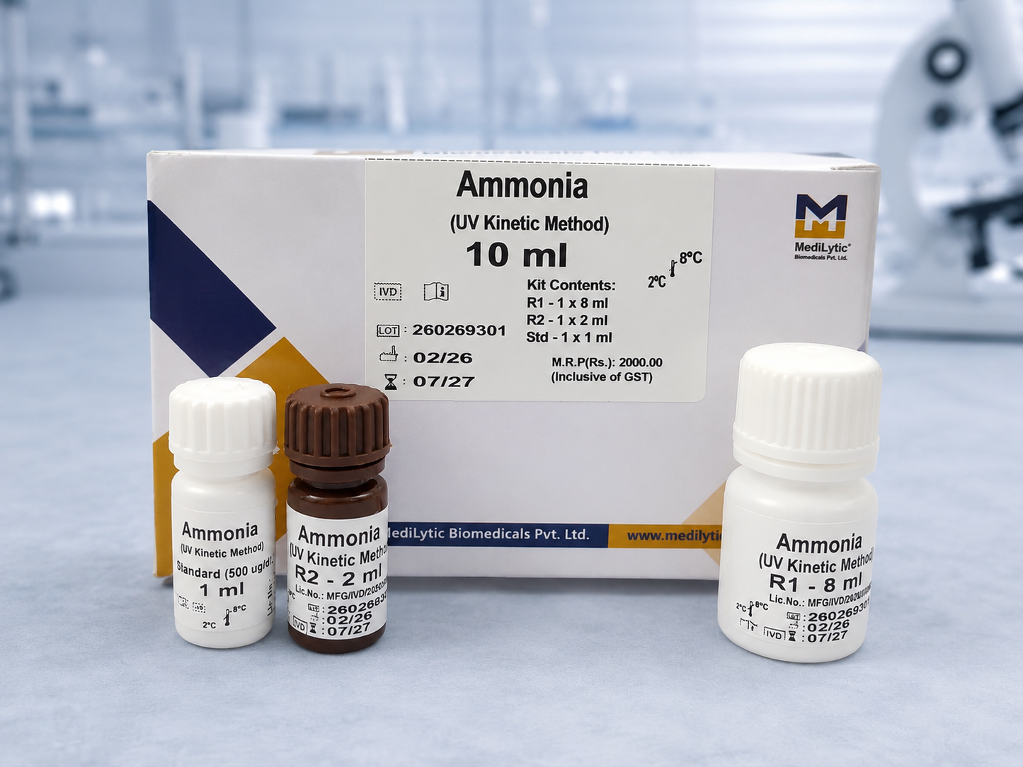 MediLytic Ammonia Reagent Kit