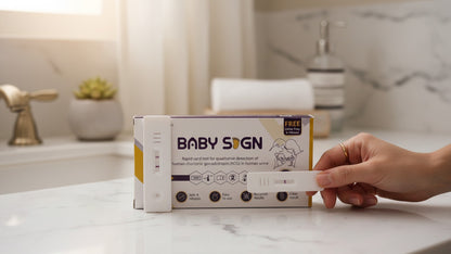 MediLytic "BABY SIGN"(Self Pregnancy Test Kit) (along with Urine Tray, dropper, and gloves in each box) Pack of 05 kit Medilytic Biomedical