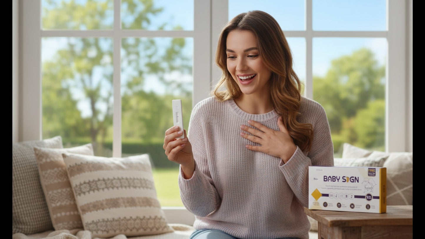 MediLytic "BABY SIGN"(Self Pregnancy Test Kit) (along with Urine Tray, dropper, and gloves in each box) Pack of 05 kit Medilytic Biomedical