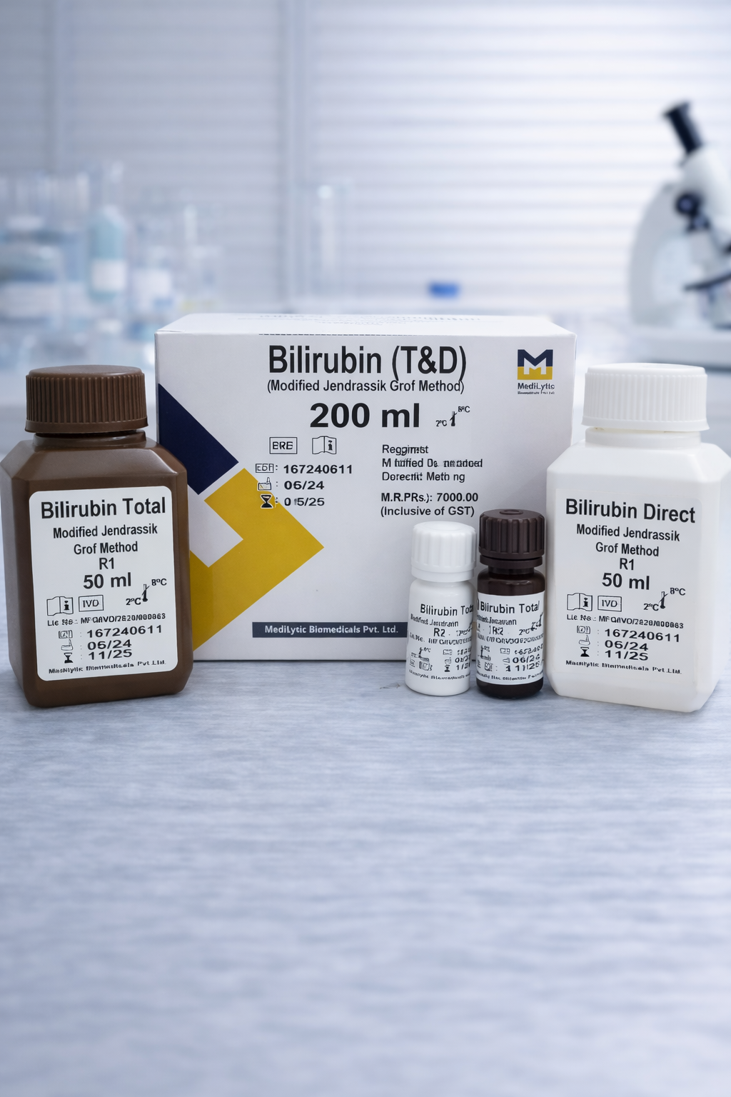 MediLytic Bilirubin [T&D] Diagnostic Reagent Kit