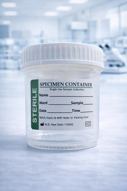MediLytic Urine Containers 30 ml (Each Bag Contain 100 nos)[Pack of 5 ×100 nos]