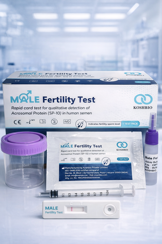 MediLytic - Koshbio Male Fertility Test Kit (Pack of 01 Card)