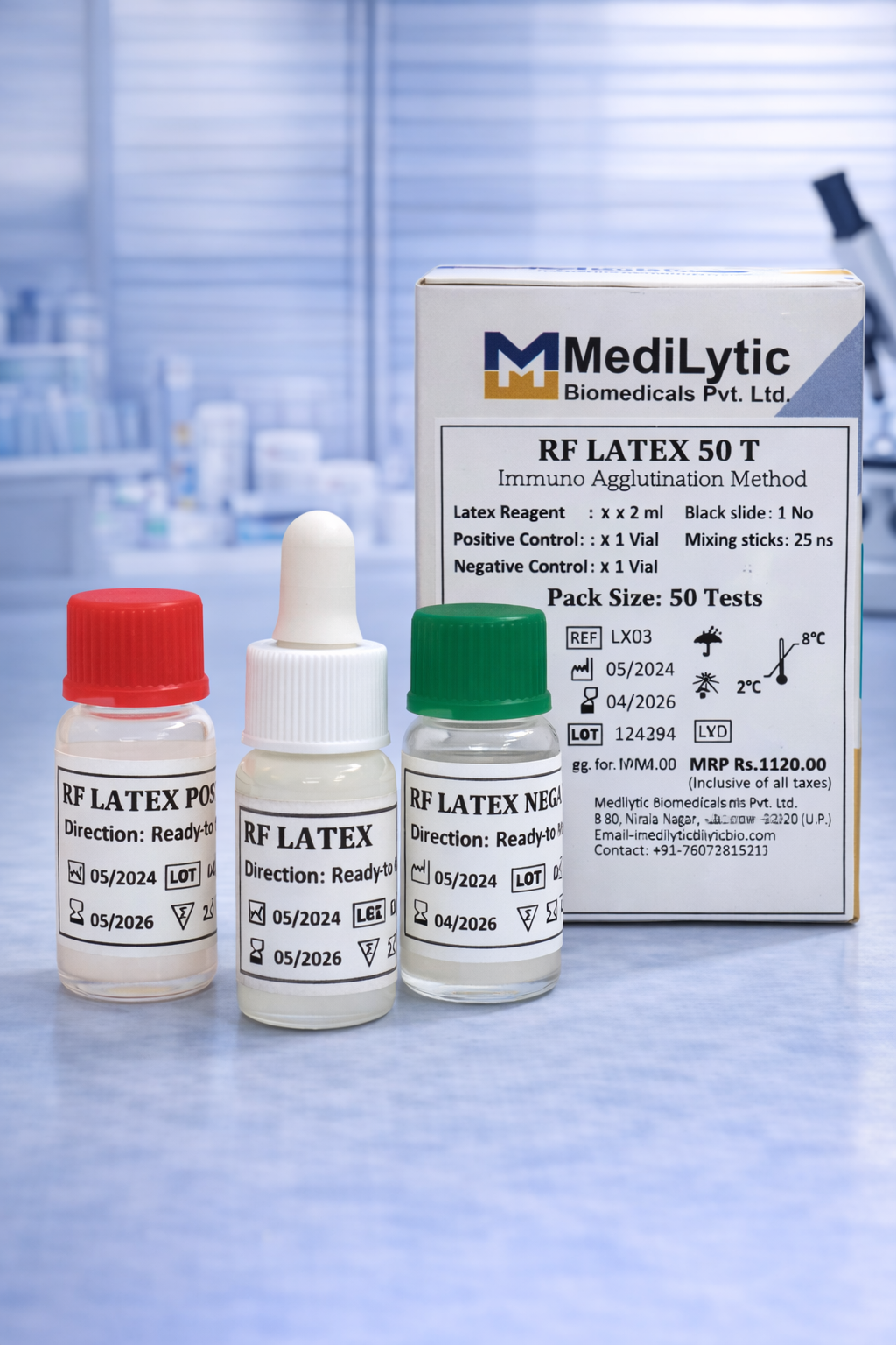 MediLytic RF Latex 50 Test
