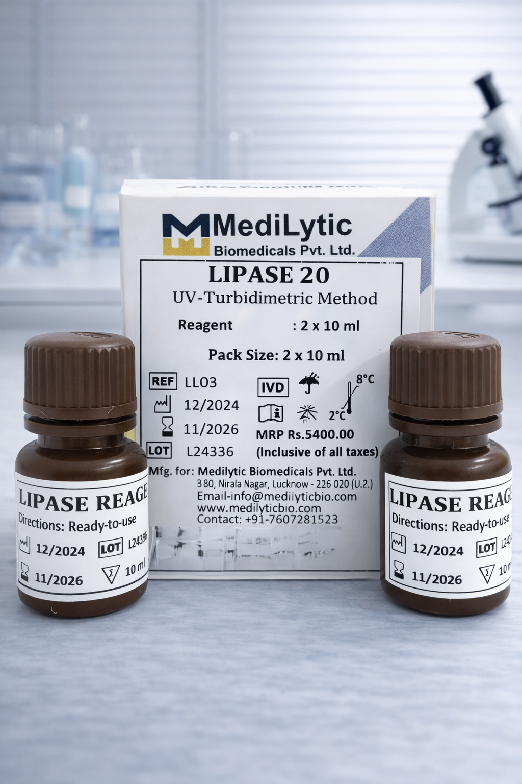 MediLytic Lipase 10/20 ml