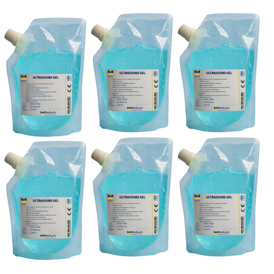 Smart Pack–Smart Choice! MediLytic Ultrasound Gel 250g [6 pack] for USG ECG EEG