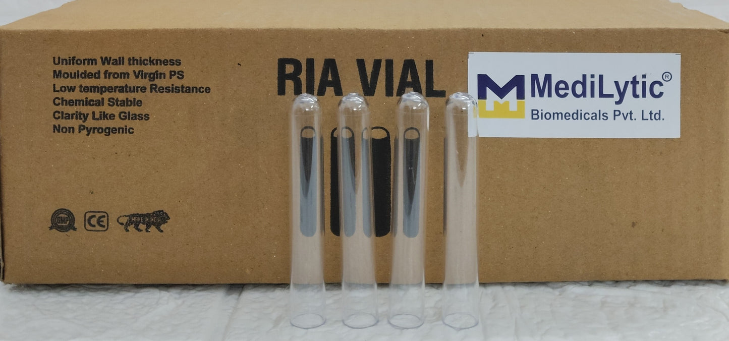 MediLytic RIA Vials (Each box contain 100*5 tubes)