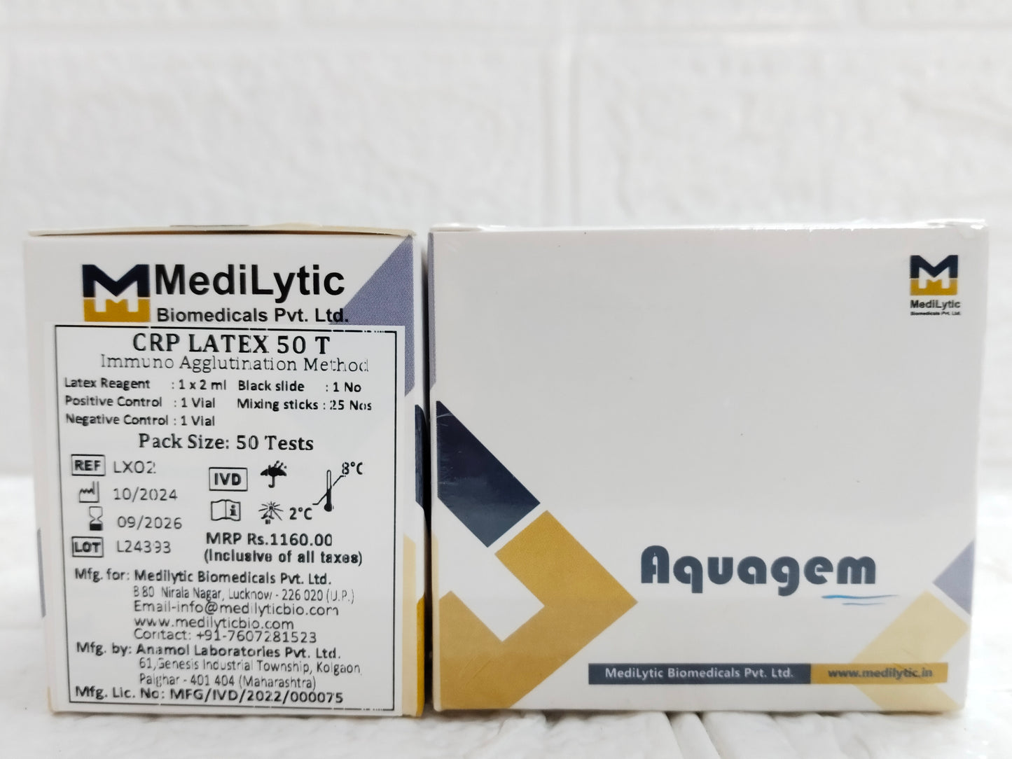 MediLytic CRP Latex 50T