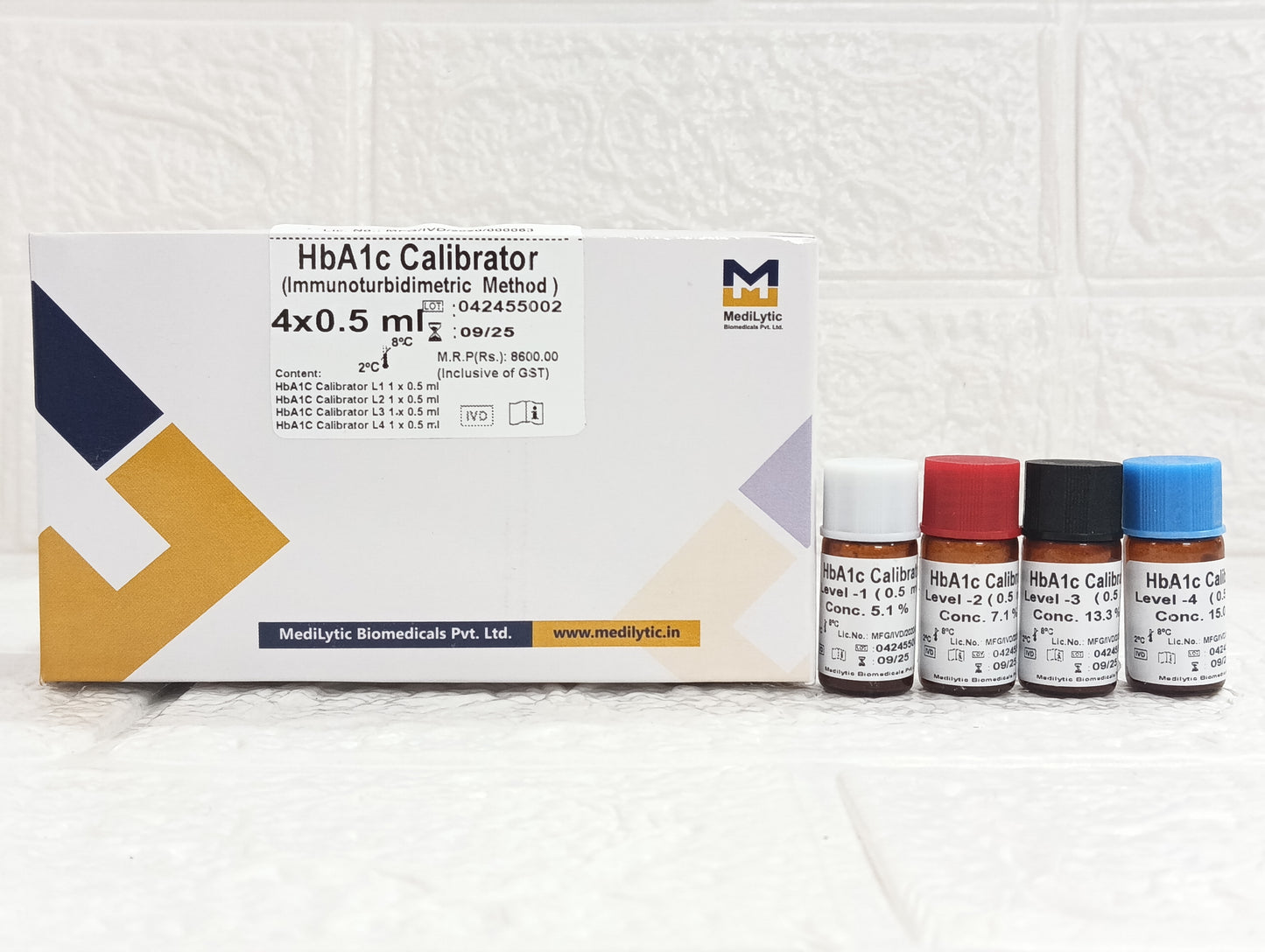 MediLytic HbA1c without Calibrator 20/40 ml