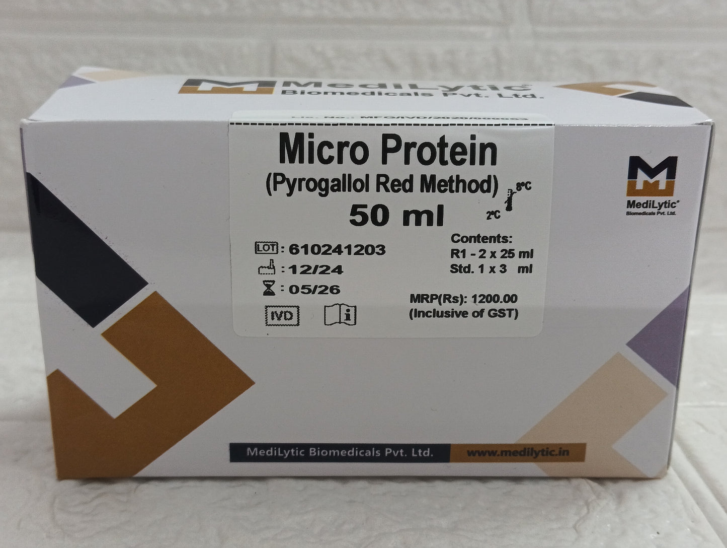 MediLytic Micro Protein Reagent Kit