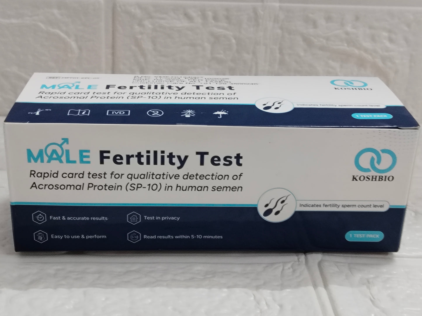 MediLytic - Koshbio Male Fertility Test Kit