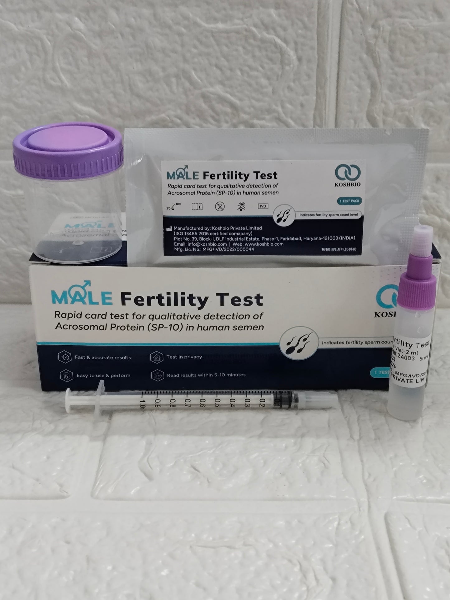 MediLytic - Koshbio Male Fertility Test Kit