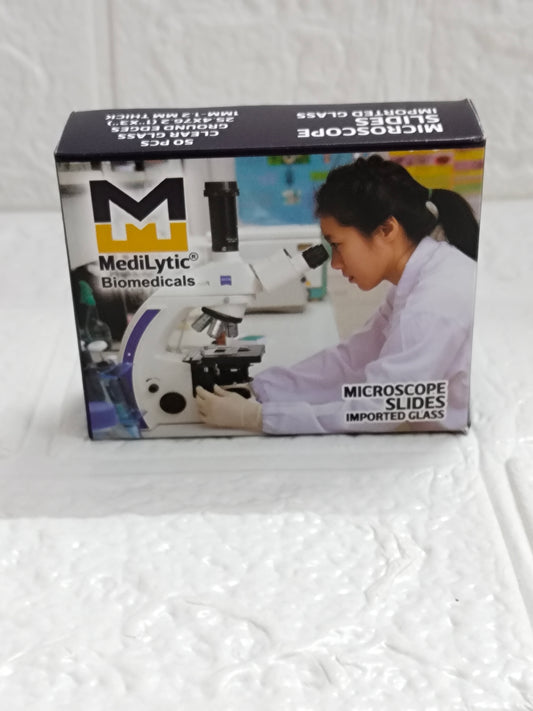 MediLytic Imported Glass Slides [Pack 2 boxes]