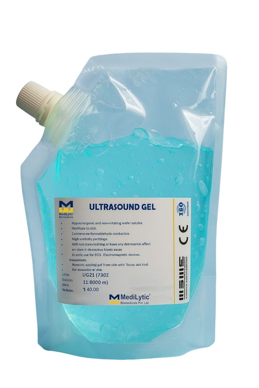 Smart Pack–Smart Choice! MediLytic Ultrasound Gel 250g [6 pack] for USG ECG EEG