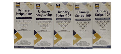 MediLytic Urinary Strips - 10P (10 Parameter) For urinalysis