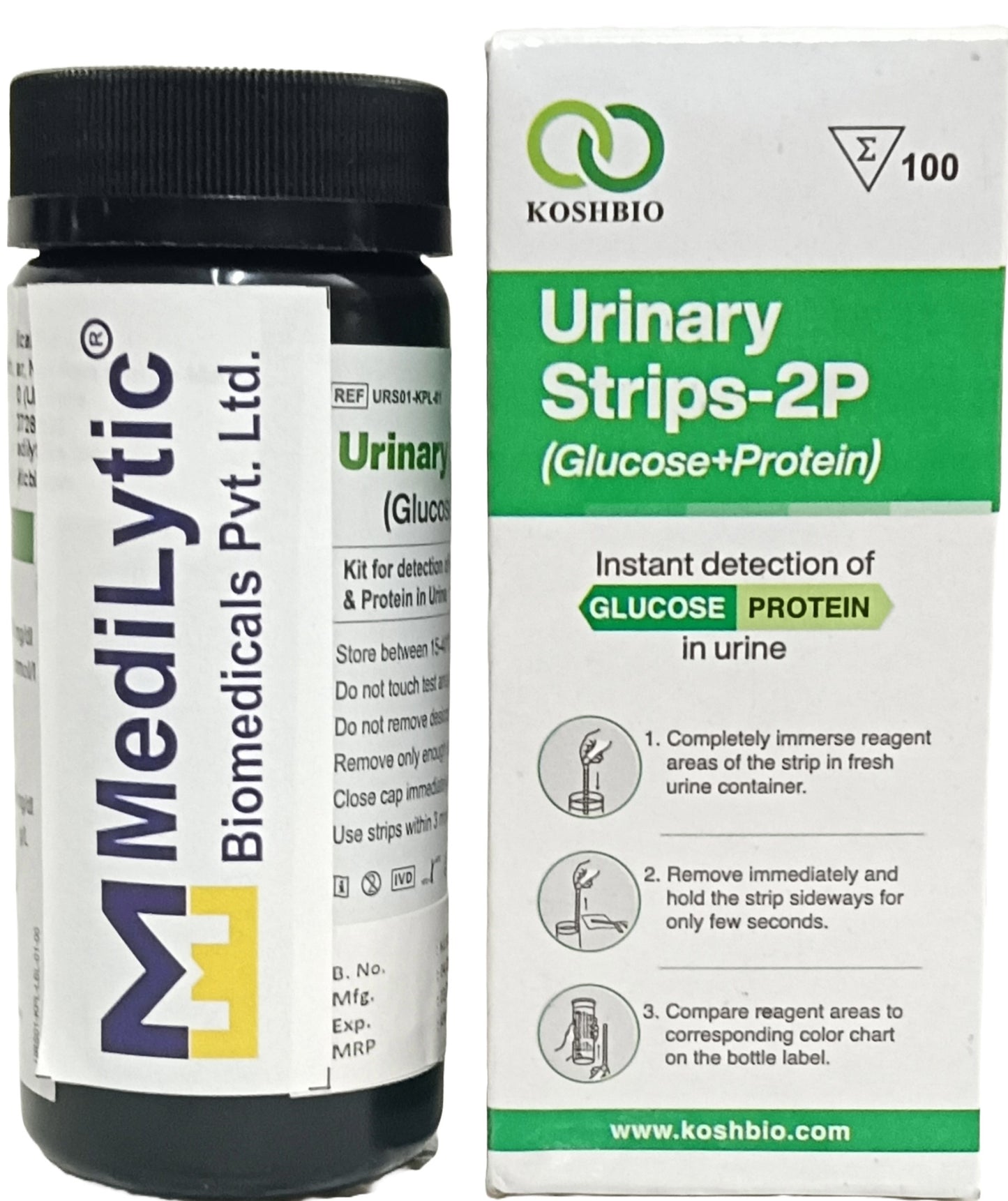 MediLytic Urine Strip 2P