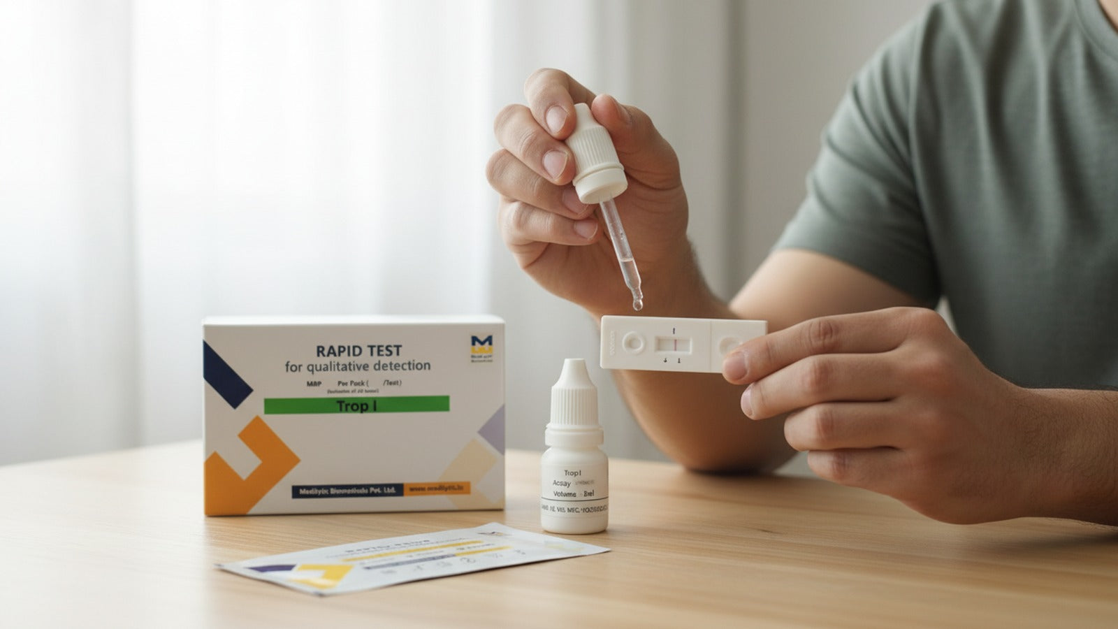 Load video: “Demonstration of Trop-I Cardiac Screening Test Kit for rapid and accurate cardiac marker detection.”