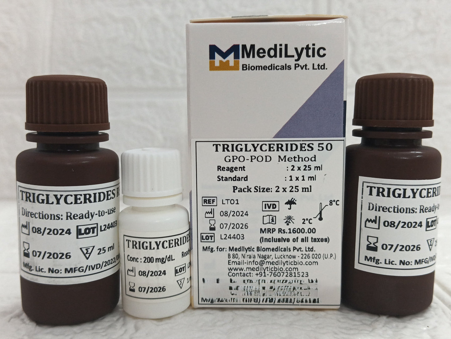 MediLytic Triglyceride Reagent Kit