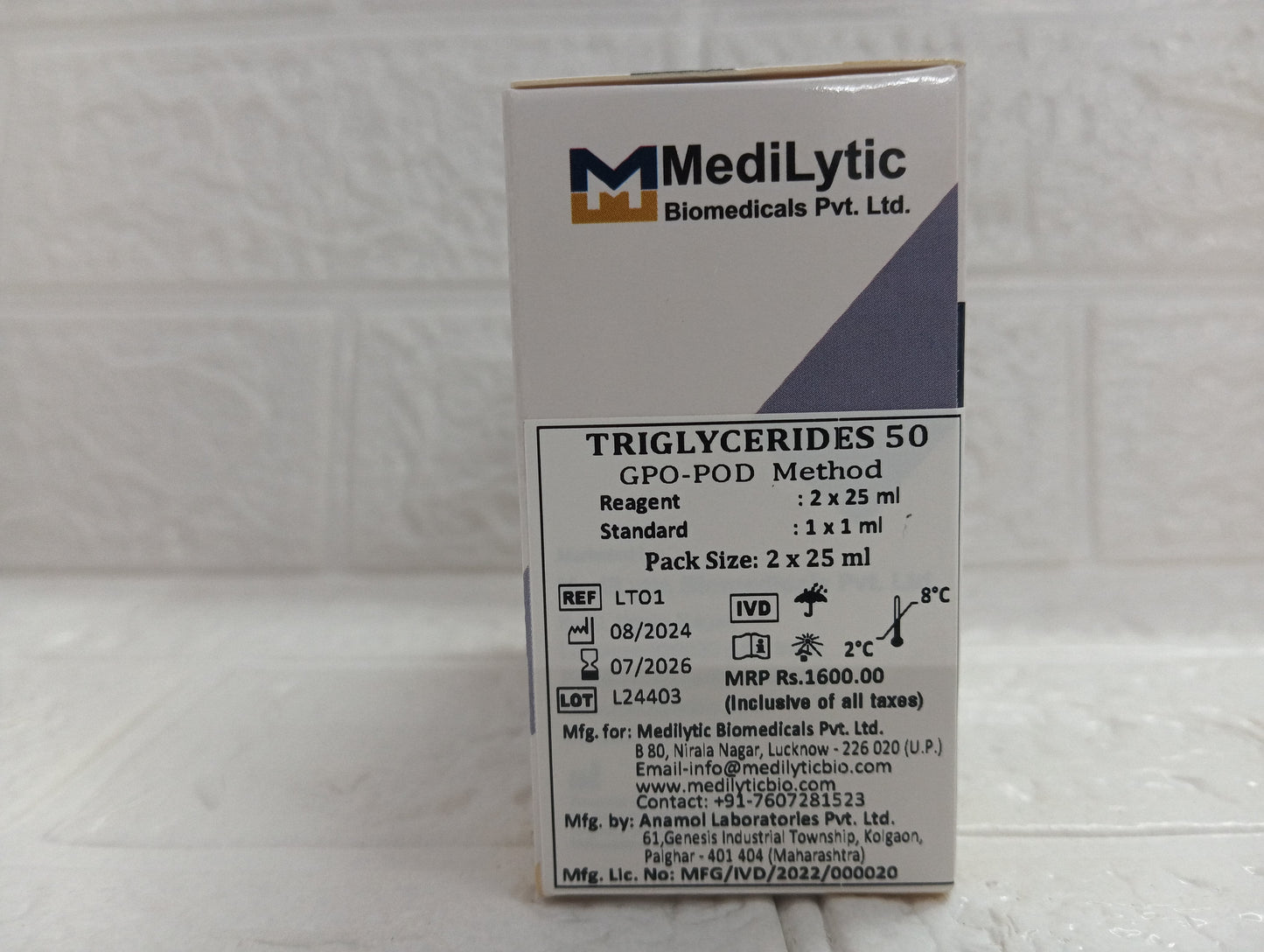 MediLytic Triglyceride Reagent Kit
