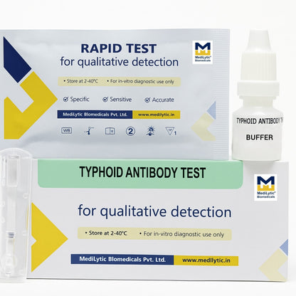 MediLytic Typhoid Antibody Rapid Test Kit