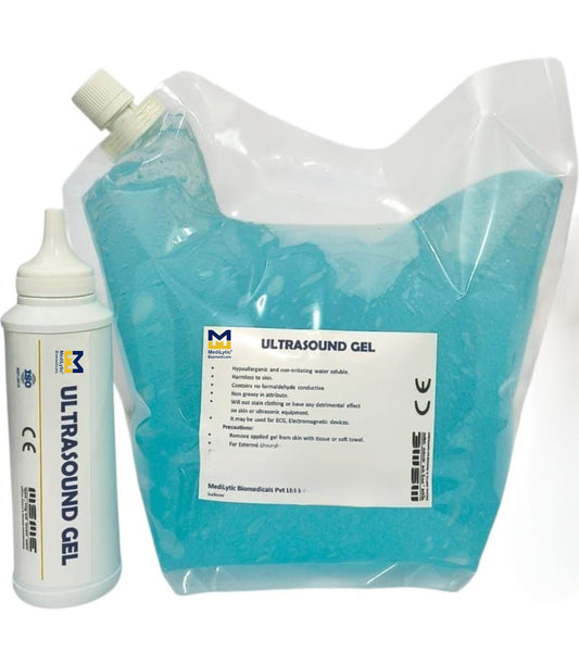 MediLytic Ultrasound/ECG Gel in Spout Pack with bottle