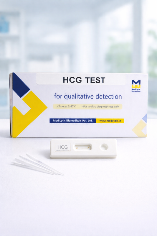 MediLytic HCG (Pregnancy)Test Kit (Pack Of 25 Cards)