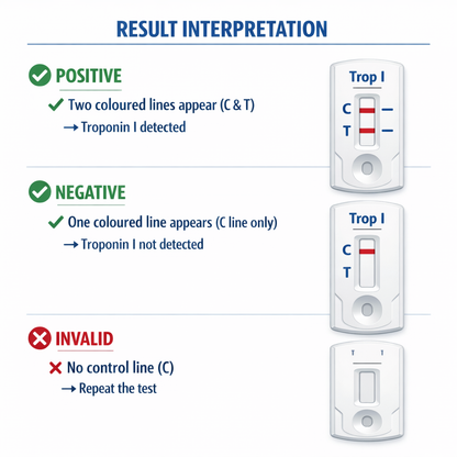 MediLytic Trop-I Heart Attack Test Kit [Blood Test]